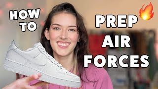 How to prep air force 1