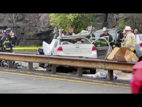 Multiple vehicles involved in crash along Route 107 in Salem