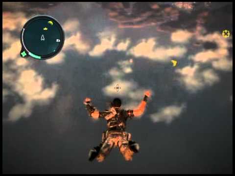 Just Cause 2 long ass fall