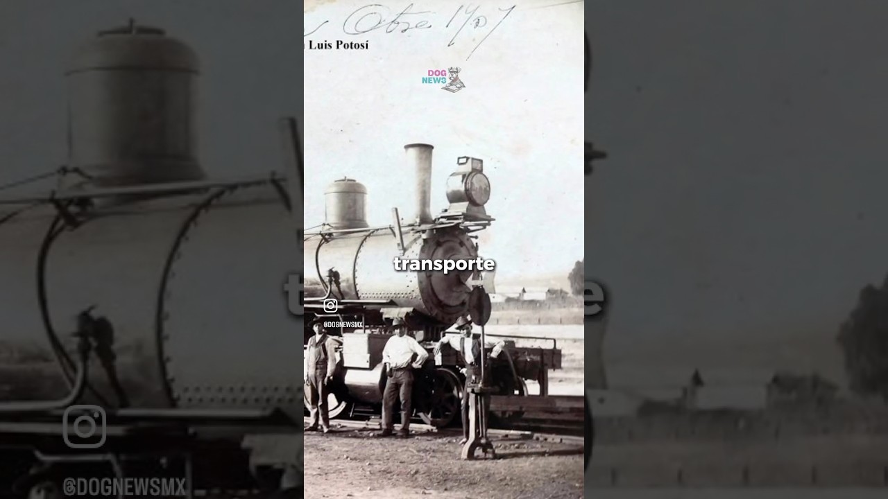En 1888 llegó por primera vez el ferrocarril #SLP abriendo una nueva era de comunicación y comercio