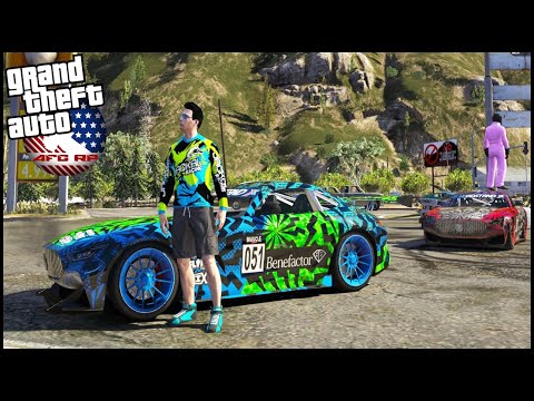 GTA 5 ROLEPLAY - WIDE OPEN CANNON BALL RACE (STALKED BY COPS!) - EP. 894 - AFG - CIV
