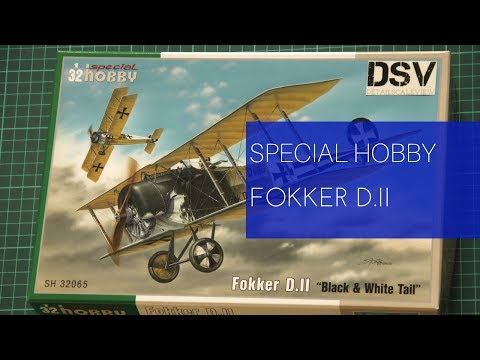 Special Hobby 1/32 Fokker D.II (SH32065) Review