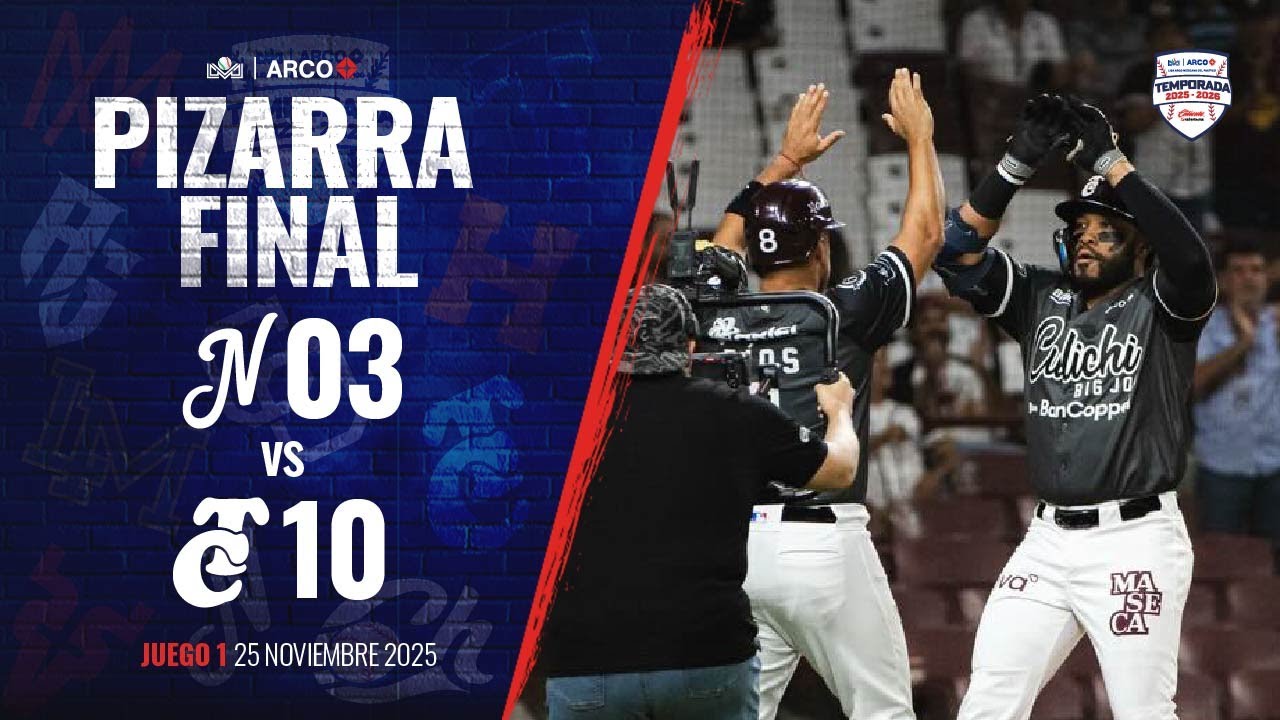 RESUMEN: Jaguares de Nayarit vs Tomateros de Culiacán | 25 de noviembre de 2025