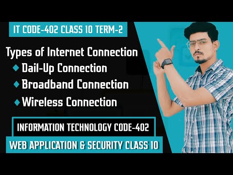Types of Internet Connection | Web Apps & Security Lec-10 @kidocoder #itcode402 #classX