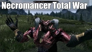 Skyrim Mods Mix - Necromancer Total War of Might and Magic + Monster Mod