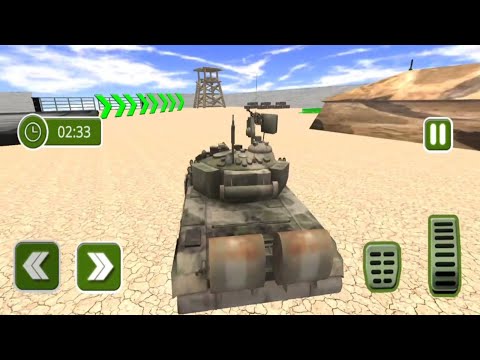 Army Car Transporter 2019 : Airplane Pilot Games ||  Unload Tank || level-4