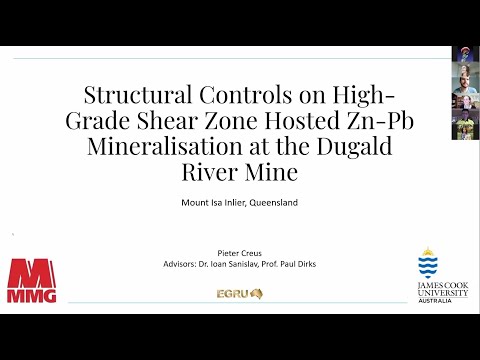 Pieter Creus - Structural controls on mineralisation at the Dugald River Zn-Pb-Ag deposit