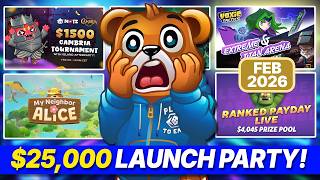 Top 5 Play to Earn Games to Watch in February 2026 thumbnail