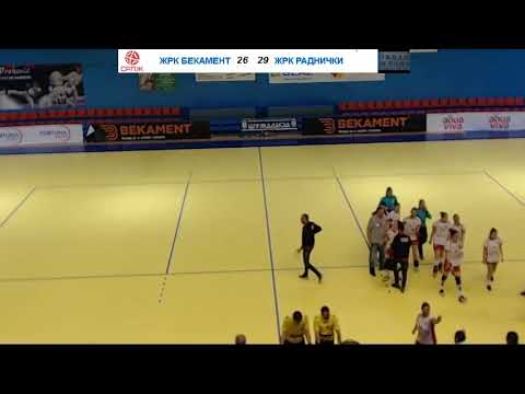 SRLZ 19. kolo / ŽRK Bekament BB - SPD Radnički