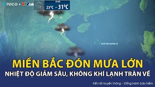 Dự báo thời tiết tối ngày 13/10: Miền Bắc mưa lớn, nhiệt độ giảm sâu, đón đợt se lạnh đầu tiên