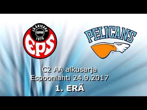 Su 24.9.2017 EPS - Pelicans C2 Akatemia, erä 1