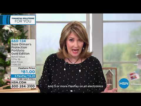 HSN | Suze Orman Financial Solutions for You 12.25.2019 - 07 AM