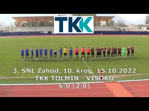 TKK Tolmin – Visoko  6:0 (2:0), 3.SNL Zahod, 10. krog, 15.10.2022