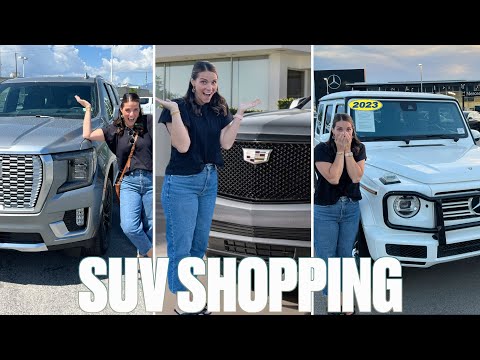 SHOPPING FOR A NEW FAMILY CAR | BUYING THE PERFECT FULL SIZE SUV FOR A BIG FAMILY
