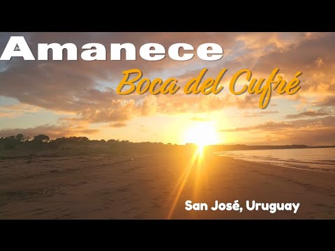 Amanece en Boca del Cufré, San José Uruguay 🇺🇾