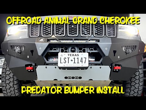 Offroad Animal Grand Cherokee WK2 Predator Bumper Install
