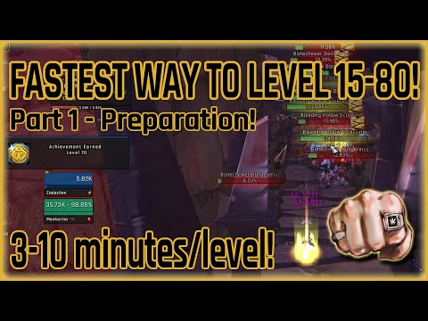 How To Boost 15-80? - THE FASTEST, EASIEST, Most EFFICIENT way to power level in BFA! 8.2 - Part 1