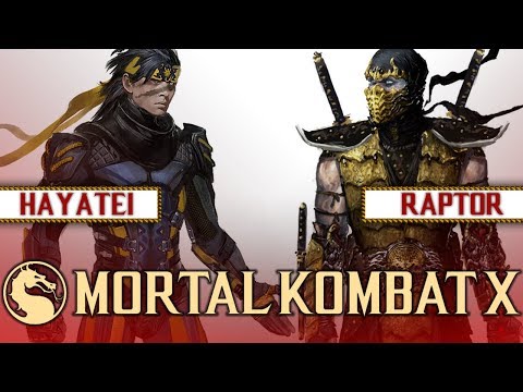 MKX - REDRAPTOR vs Hayatei ft10 - CRAZY MATCH!