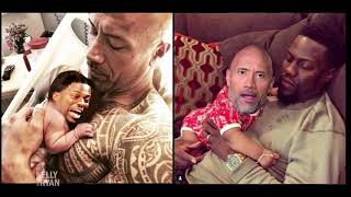 Dwayne Johnson on His Daughter's Birth & Getting Trolled by Kevin Hart video