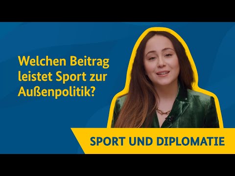 Sport und Diplomatie – Welchen Beitrag leistet Sport zur Außenpolitik?
