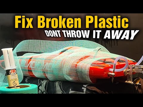 Repair & Reinforce Broken Plastic - Blackjack 24 Hatch Repair