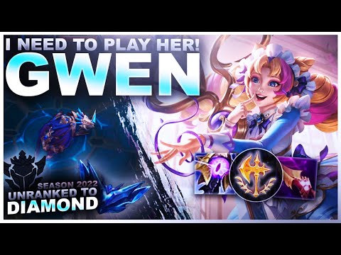 WHY DON'T I PLAY GWEN!?! SHE'S AMAZING! - Unranked to Diamond | League of Legends