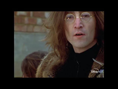 John Lennon and The Beatles in their 1970 film, Let it Be - streaming May 8