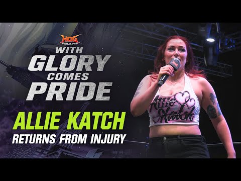 Allie Katch Opens Up About Recovery From Broken Leg Injury, Doctors Having Her Walk Around Not Long After Surgery