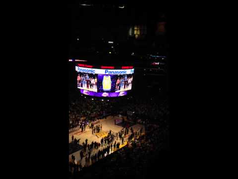 Shaq's jersey retirement ceremony 04/02/2013
