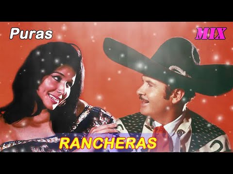 MIX ANTONIO AGUILAR y FLOR SILVESTRE PURAS RANCHERAS - SUS MEJORES PURAS RANCHERAS MIX