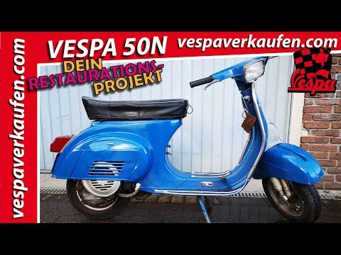 Vespa 50N zu verkaufen - Bj. 1977 - V5B3T  --► Restaurationsobjekt - 50 N SPECIAL