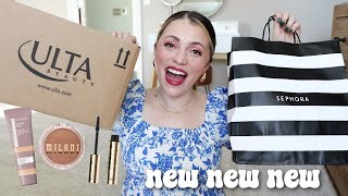 Huge Makeup Try On Haul ...So much fresh new stuff for 2024 ✨