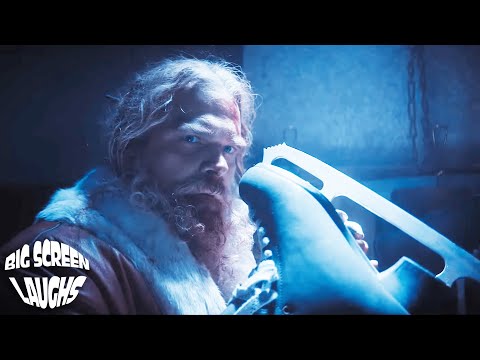 Santa Fights A Kill Squad | Violent Night (2022) | Big Screen Laughs