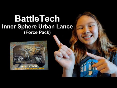 Inner Sphere Urban Lance (BattleTech Forcepack) Miss Rocks unboxing