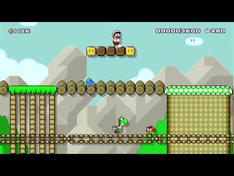 Super Mario Maker (WiiU) - "Catch That Yoshi!" by Kyle