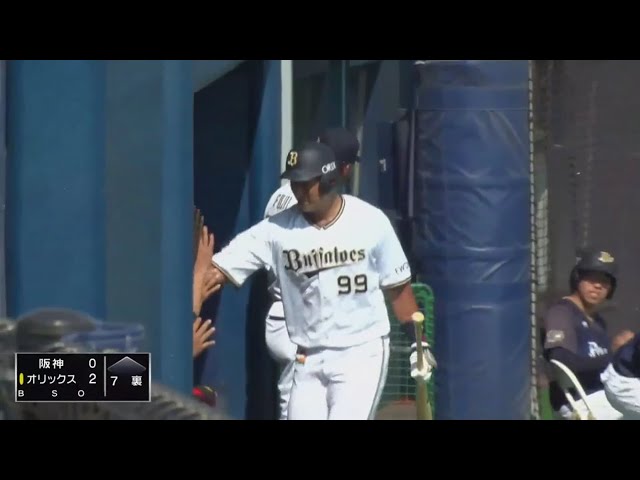 【ファーム】バファローズ・杉本 青空に吸い込まれるソロホームラン!! 2019/7/30 B-T(ファーム)