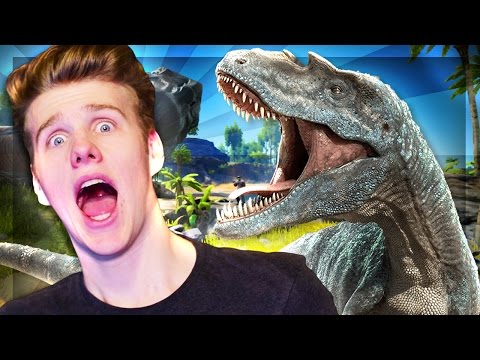IM IN JURASSIC WORLD?! | Ark Survival Evolved #1