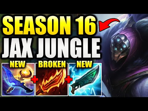 SEASON 16 JAX JUNGLE IS CRAZY STRONG WITH THE NEW ITEMS!