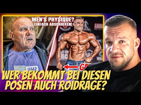 Go oil up on the beach... Heiko is going crazy over the Men's Physique! Live reaction