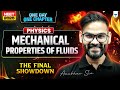 NEET 2025 Complete Physics Mechanical Properties Of Fluids In One Shot THE FINAL SHOWDOWN Neet