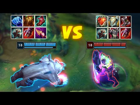 K'SANTE vs VOLIBEAR Full Build Fights (League of Legends)