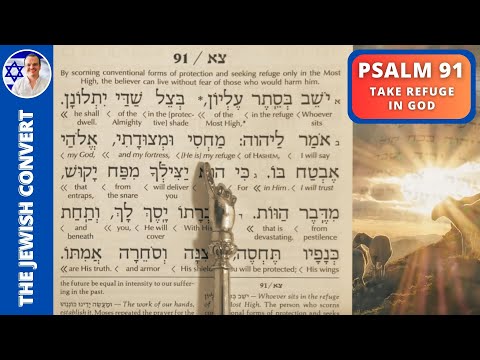Psalm 91 Reading in Hebrew with English Translation | Take REFUGE in GOD