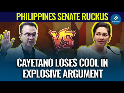 Alan Cayetano Erupts in Fiery Clash, Tempers Flare in Heated Showdown