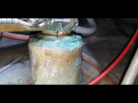 Ericson 35-2 Sailboat Rudder Post Leak