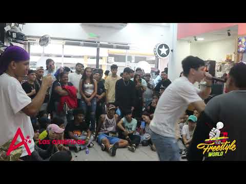 CAMPEON REDBULL VS CAMPEON FREESTYLE WORLD - DIEGO VS SEBAS - FREESTYLE WORLD INTERNACIONAL