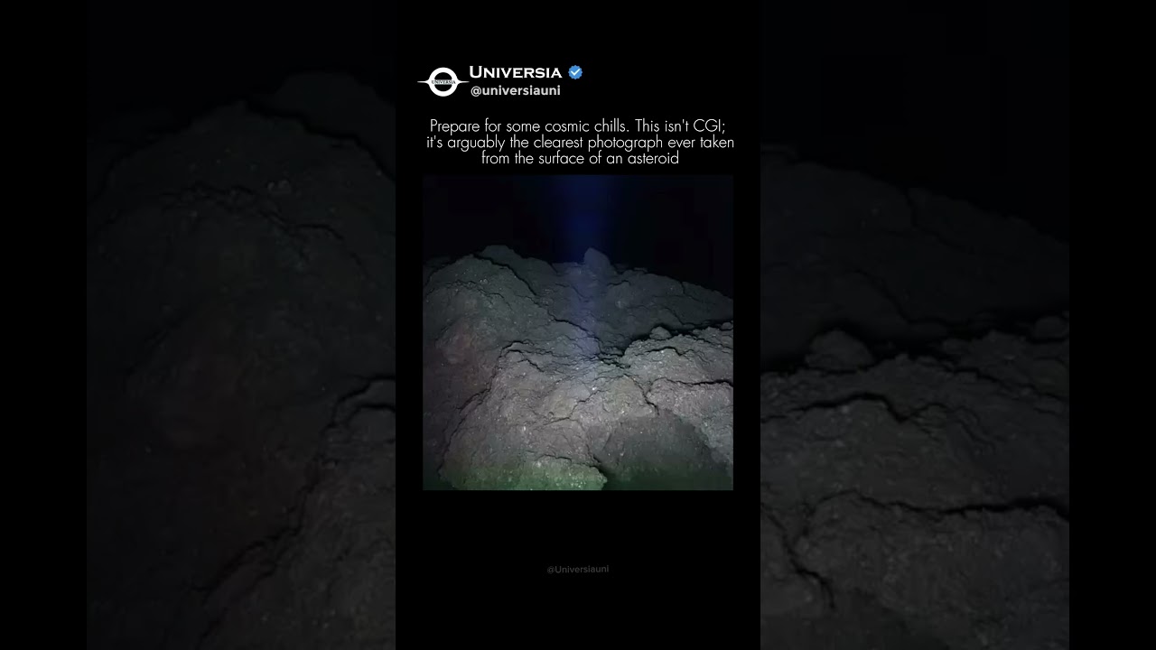 The Clearest Photo EVER from an Asteroid Surface 🤯