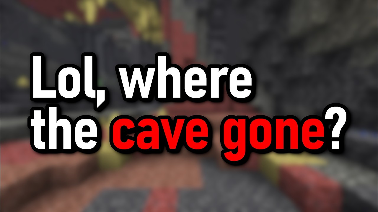 Mojang just ... nerfed their own cave.
