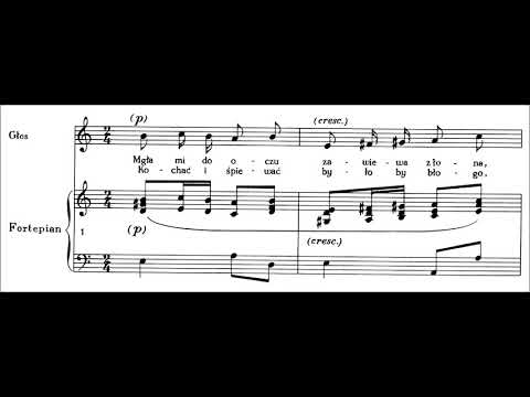 Frederic Chopin - Dumka for voice and piano B. 132 [Harasimowicz/Niecziporenko]