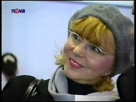 Hana Zagorová a Štefan Margita v Televizních novinách (říjen 1999)