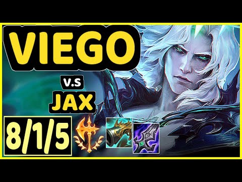 VVERT (VIEGO) vs JAX - 8/1/5 KDA TOP CHALLENGER GAMEPLAY - BR